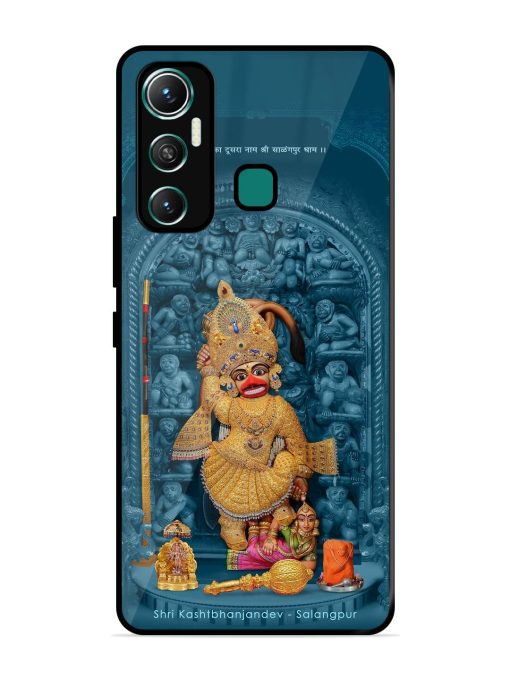 Divine Grace Of Shri Kashtabhanjandev Glossy Soft Edge Case for Infinix Hot 11 (2021)