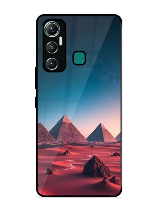 Ancient Wonders Sky Glossy Soft Edge Case for Infinix Hot 11 (2021)