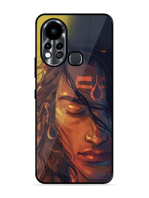 Tranquil Shiva Glossy Soft Edge Case for Infinix Hot 11S Chachhi