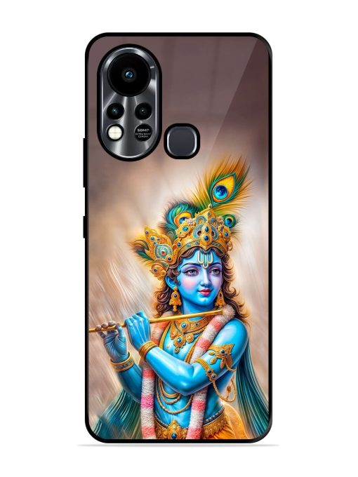 Divine Krishna Glossy Soft Edge Case for Infinix Hot 11S Chachhi