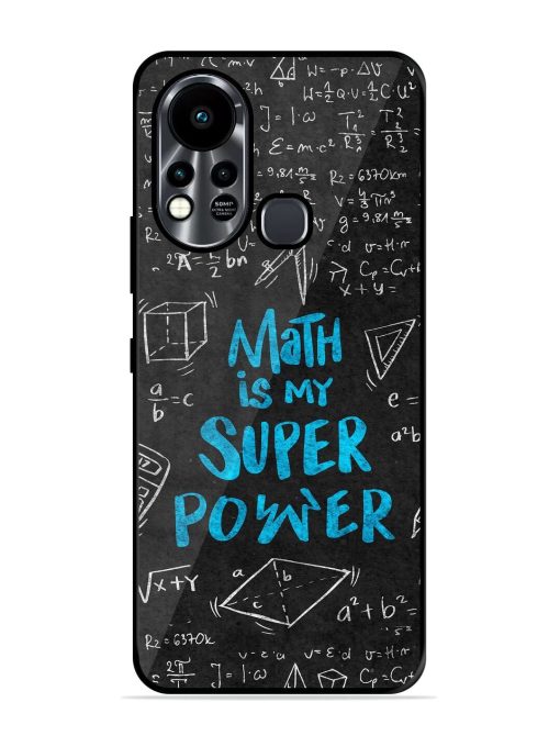 Math Magic Glossy Soft Edge Case for Infinix Hot 11S Chachhi