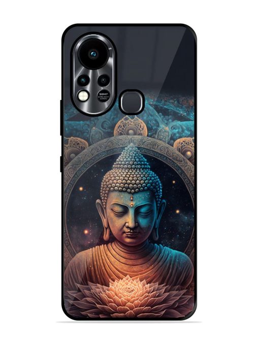 The Buddha Art Glossy Soft Edge Case for Infinix Hot 11S Chachhi