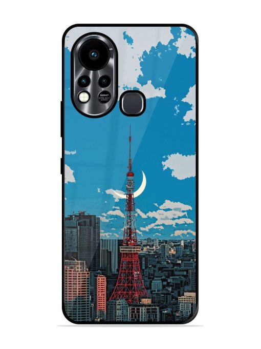 Tokyo Twilight Glossy Soft Edge Case for Infinix Hot 11S Chachhi