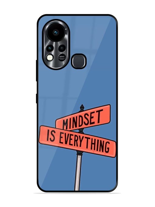 Mindset Matters Glossy Soft Edge Case for Infinix Hot 11S Chachhi