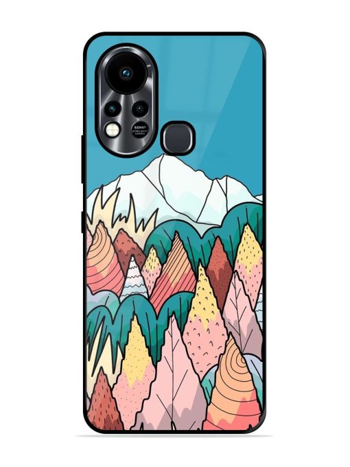 Mountain Dreamscape Glossy Soft Edge Case for Infinix Hot 11S Chachhi