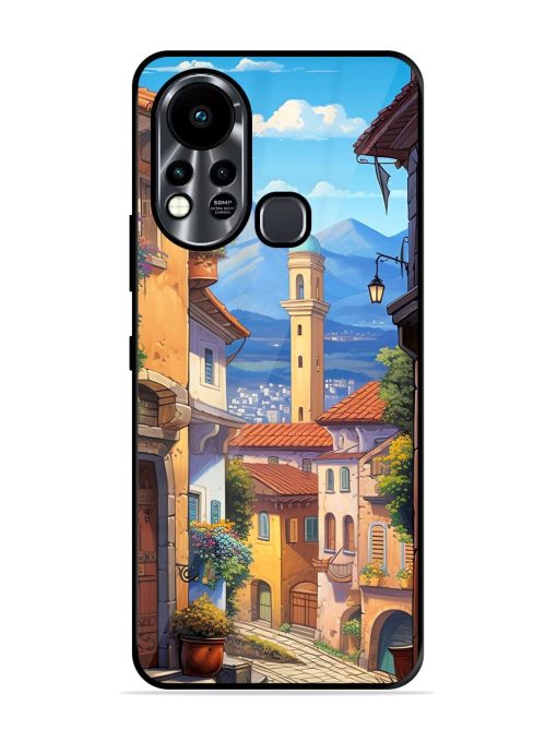 Tuscan Twilight Glossy Soft Edge Case for Infinix Hot 11S Chachhi