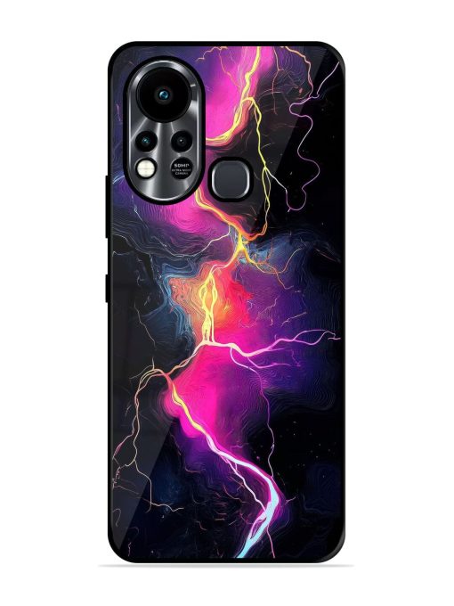 Electric Dreams Glossy Soft Edge Case for Infinix Hot 11S Chachhi