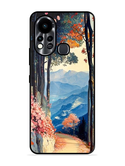 Mountainside Serenity Glossy Soft Edge Case for Infinix Hot 11S Chachhi