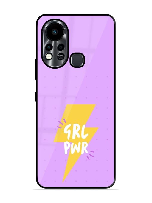 Girl Power Spark Glossy Soft Edge Case for Infinix Hot 11S Chachhi