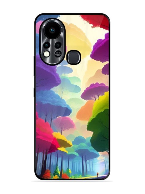 Rainbow Road Glossy Soft Edge Case for Infinix Hot 11S Chachhi