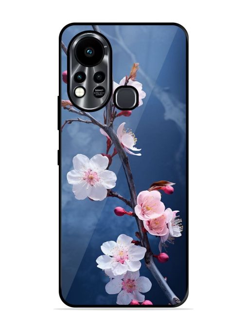 Delicate Blossoms Glossy Soft Edge Case for Infinix Hot 11S Chachhi