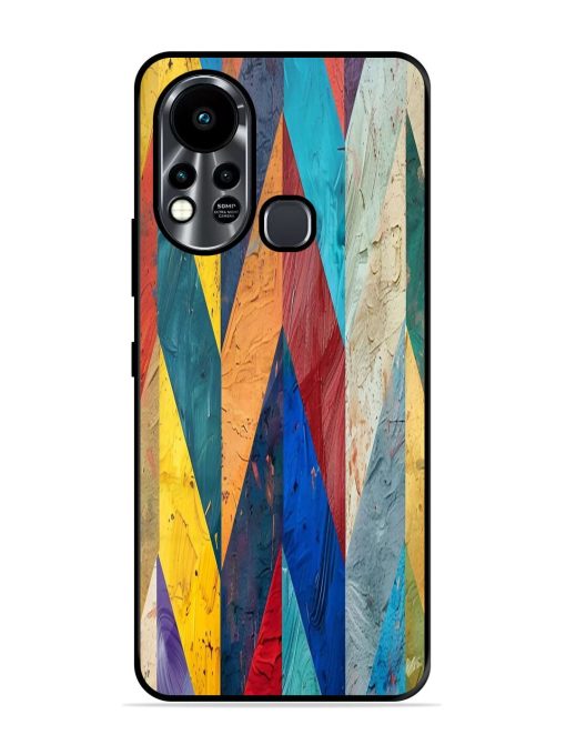 Abstract Tapestry Glossy Soft Edge Case for Infinix Hot 11S Chachhi