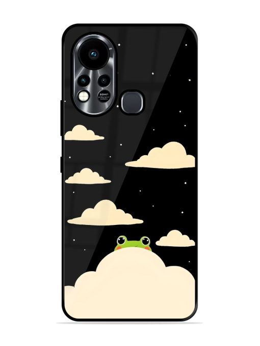 Froggy Night Sky Glossy Soft Edge Case for Infinix Hot 11S Chachhi