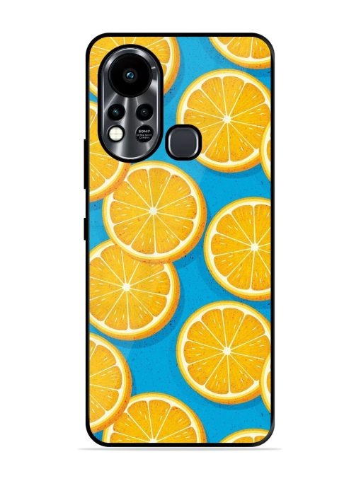 Citrus Symphony Glossy Soft Edge Case for Infinix Hot 11S Chachhi