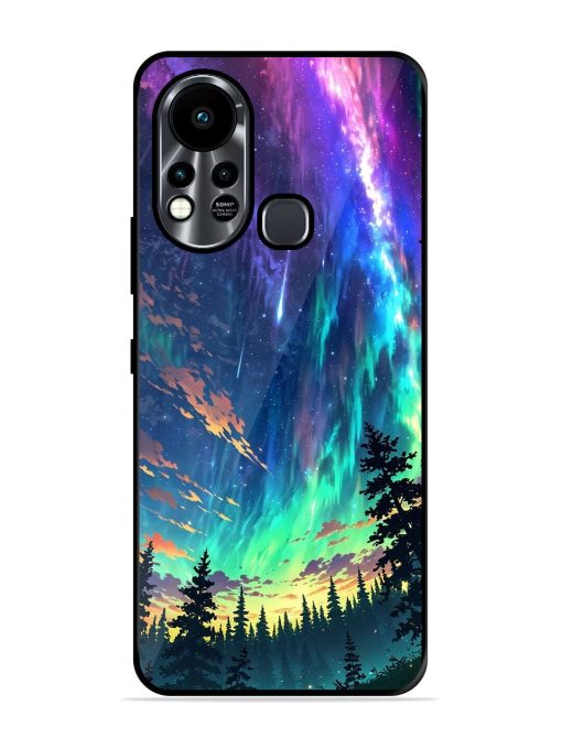 Cosmic Canvas Glossy Soft Edge Case for Infinix Hot 11S Chachhi