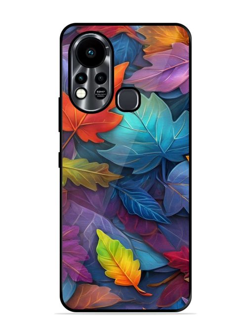 Autumn'S Embrace Glossy Soft Edge Case for Infinix Hot 11S Chachhi