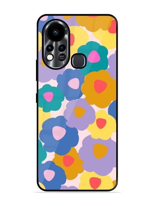 Flower Power Glossy Soft Edge Case for Infinix Hot 11S Chachhi