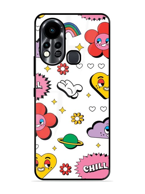 Whimsical Wonderland Glossy Soft Edge Case for Infinix Hot 11S Chachhi