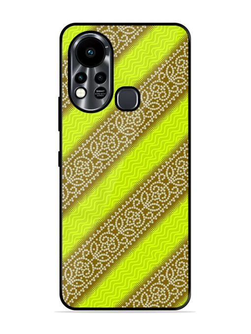 Golden Bandana Bliss Glossy Soft Edge Case for Infinix Hot 11S Chachhi