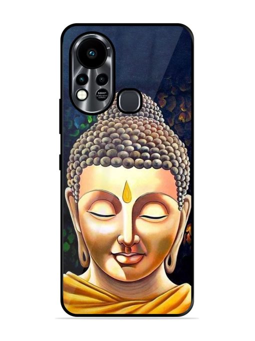 Buddha Face Glossy Soft Edge Case for Infinix Hot 11S Chachhi