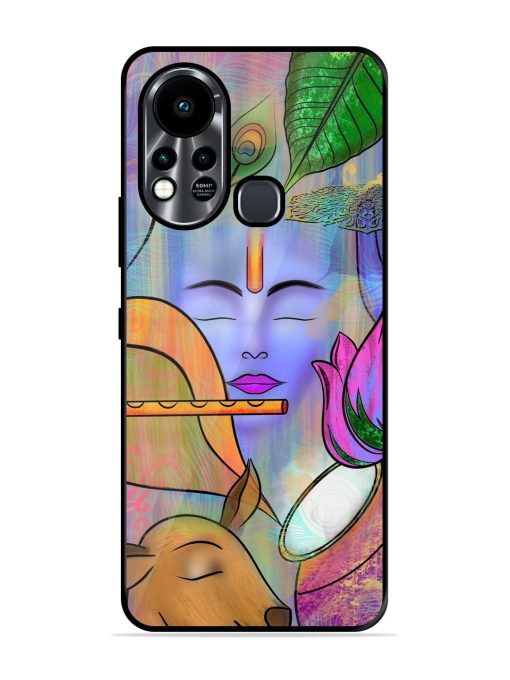 Divine Serenity Glossy Soft Edge Case for Infinix Hot 11S Chachhi