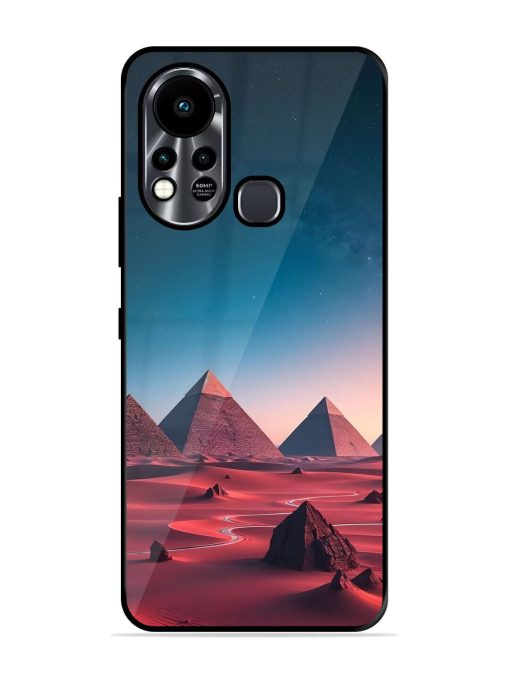 Ancient Wonders Sky Glossy Soft Edge Case for Infinix Hot 11S Chachhi