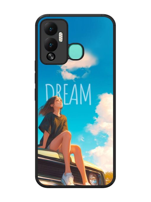 Girly Dream Art Glossy Soft Edge Case for Infinix Hot 12 Play Chachhi