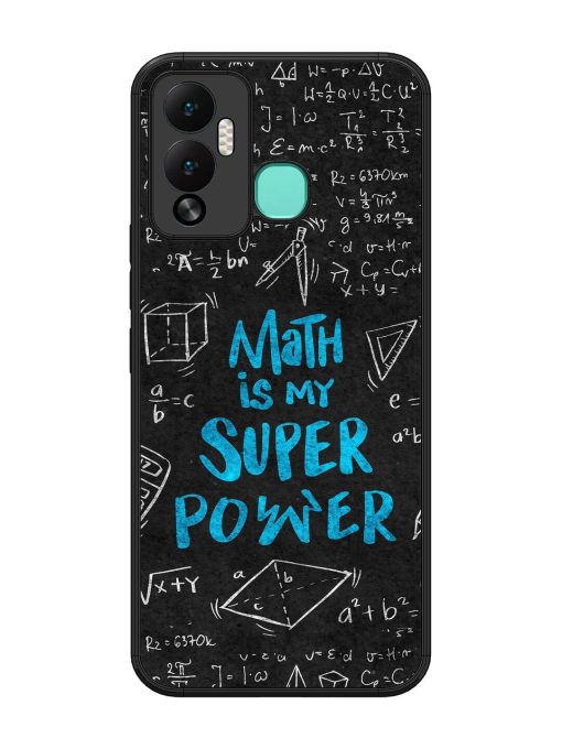 Math Magic Glossy Soft Edge Case for Infinix Hot 12 Play Chachhi