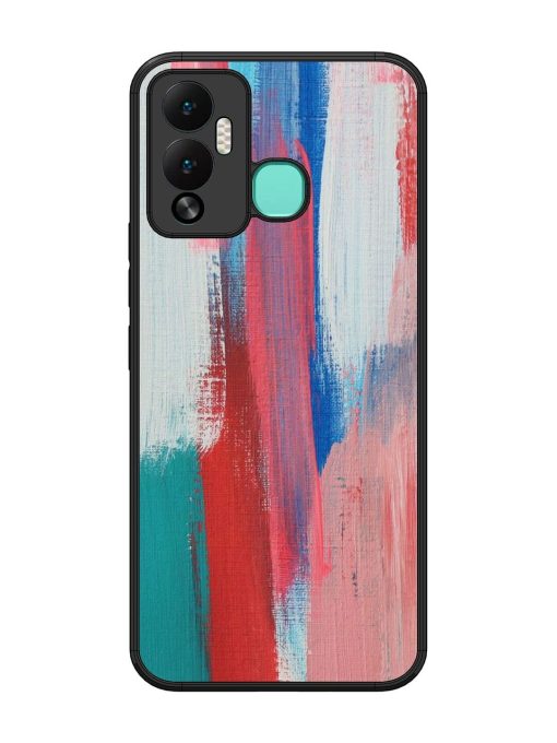 Colorful Chaos Glossy Soft Edge Case for Infinix Hot 12 Play Chachhi