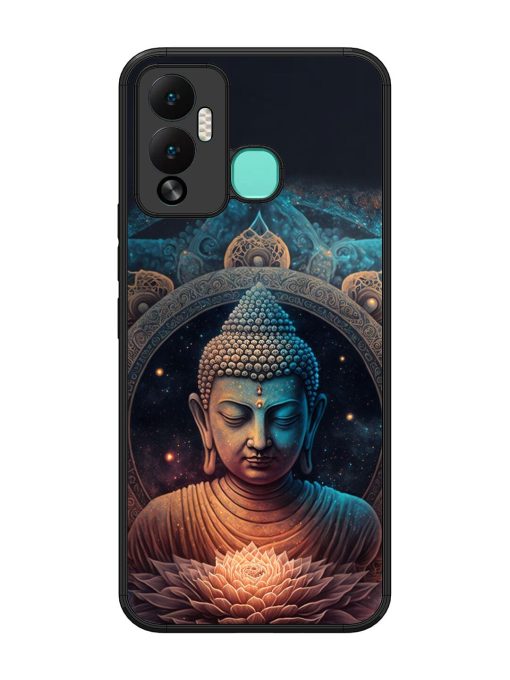 The Buddha Art Glossy Soft Edge Case for Infinix Hot 12 Play Chachhi