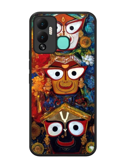 Lord Jagannath Glossy Soft Edge Case for Infinix Hot 12 Play Chachhi