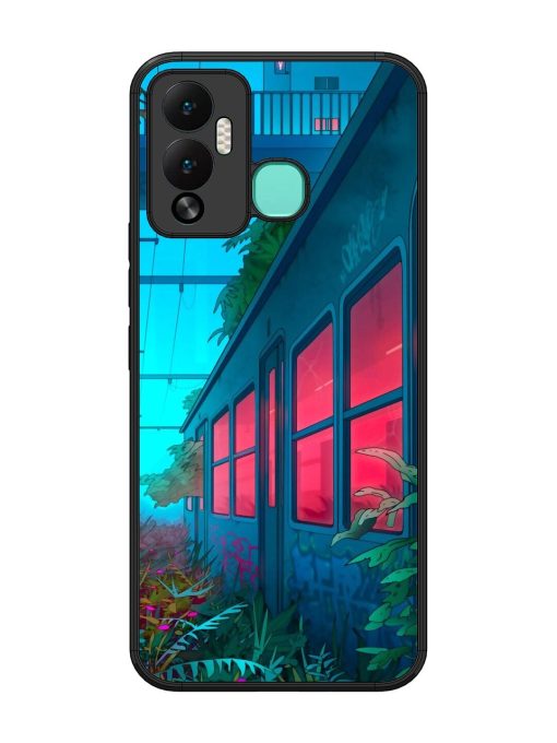 Urban Jungle Glossy Soft Edge Case for Infinix Hot 12 Play Chachhi