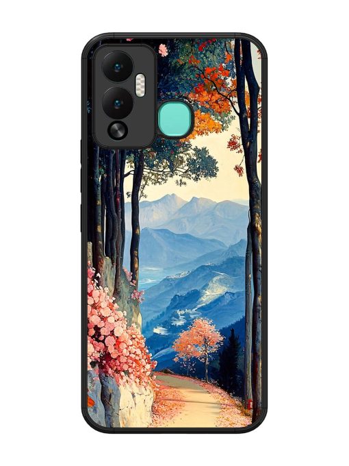 Mountainside Serenity Glossy Soft Edge Case for Infinix Hot 12 Play Chachhi