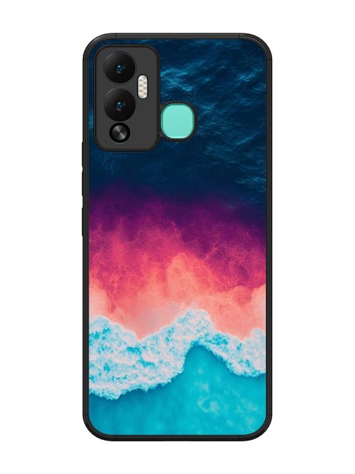 Where The Ocean Meets The Sky Glossy Soft Edge Case for Infinix Hot 12 Play