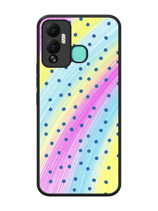 Polka Dot Paradise Glossy Soft Edge Case for Infinix Hot 12 Play Chachhi