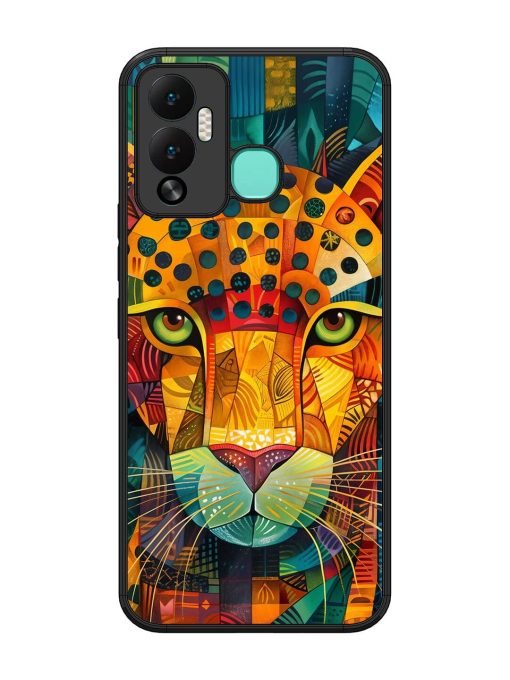 Mosaic Majesty Glossy Soft Edge Case for Infinix Hot 12 Play Chachhi