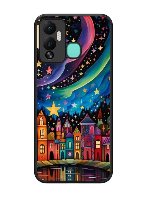 Starlit Village Glossy Soft Edge Case for Infinix Hot 12 Play Chachhi