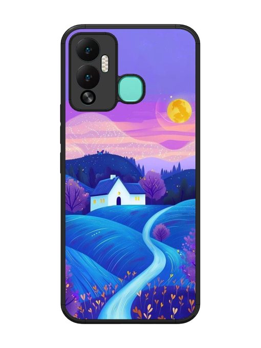 Moonlit Meadow Glossy Soft Edge Case for Infinix Hot 12 Play Chachhi