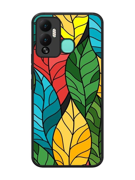 Foliage Fiesta Glossy Soft Edge Case for Infinix Hot 12 Play Chachhi