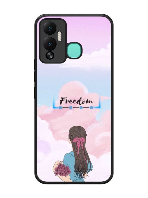 Skyward Dreams Glossy Soft Edge Case for Infinix Hot 12 Play Chachhi