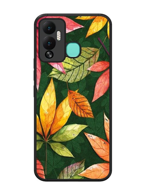 Autumn'S Embrace Glossy Soft Edge Case for Infinix Hot 12 Play Chachhi