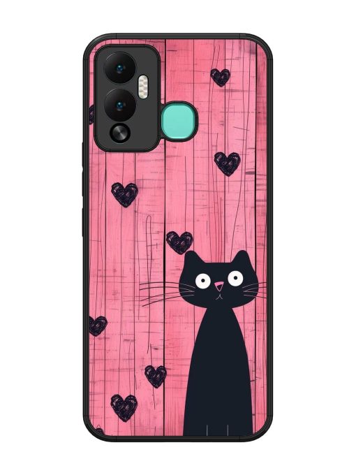 Feline Valentine'S Day Glossy Soft Edge Case for Infinix Hot 12 Play Chachhi