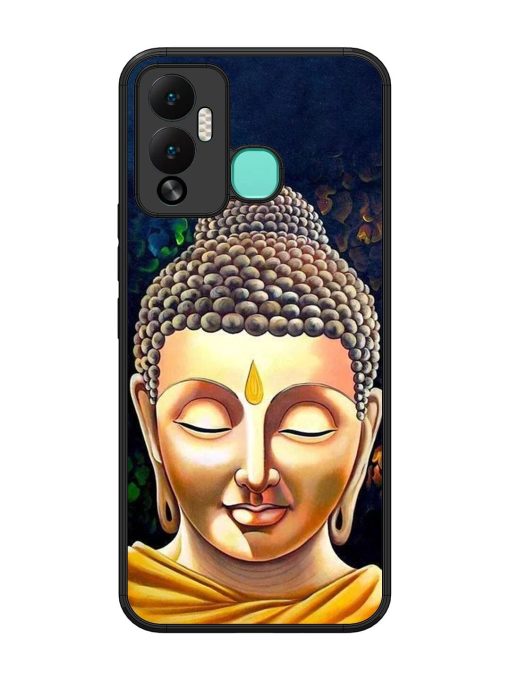 Buddha Face Glossy Soft Edge Case for Infinix Hot 12 Play Chachhi