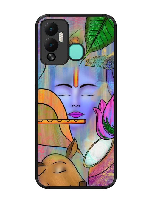 Divine Serenity Glossy Soft Edge Case for Infinix Hot 12 Play Chachhi