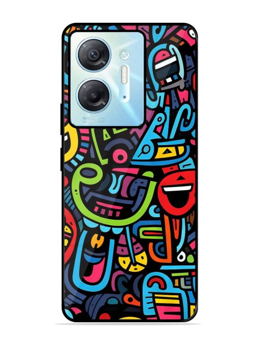 Doodlephoria Glossy Soft Edge Case for Infinix Hot 30 (5G)