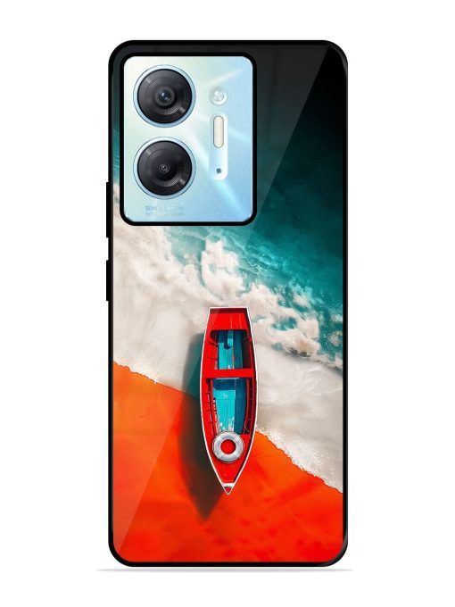 Crimson Tide Glossy Soft Edge Case for Infinix Hot 30 (5G)