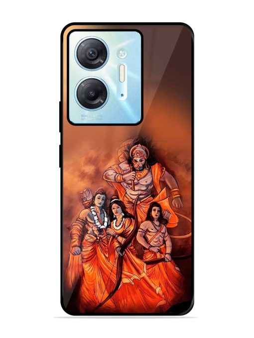 Sita Ram Glossy Soft Edge Case for Infinix Hot 30 (5G)