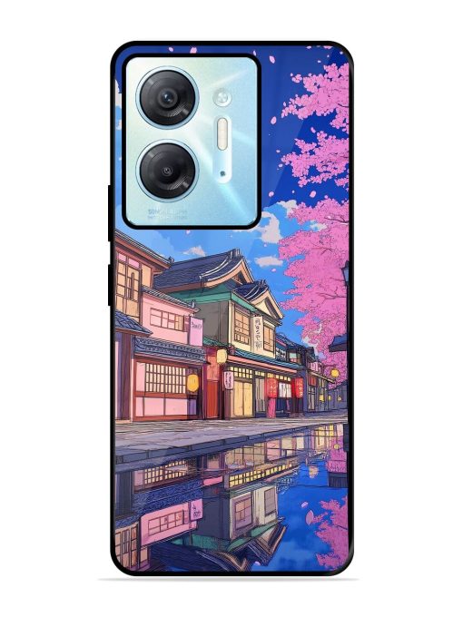 Tranquil Reflections Glossy Soft Edge Case for Infinix Hot 30 (5G)