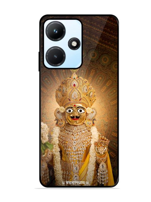 Hare Krishna Maharaj Glossy Soft Edge Case for Infinix Hot 30I Chachhi