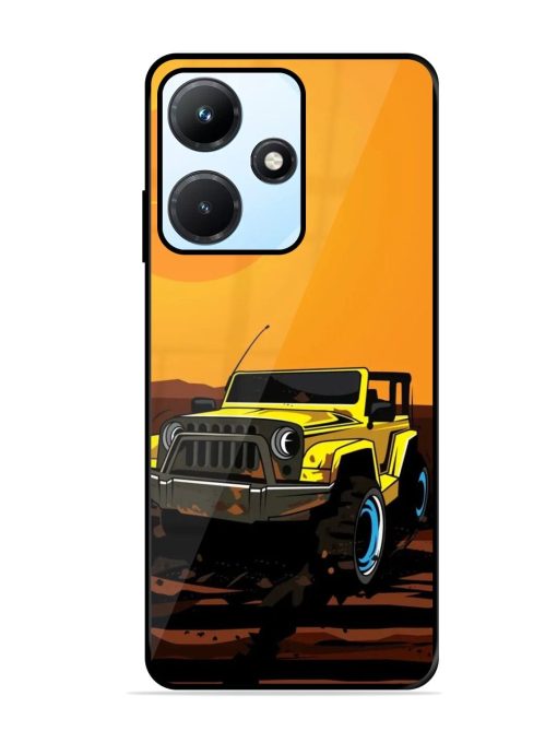 Sunset Cruise Glossy Soft Edge Case for Infinix Hot 30I Chachhi